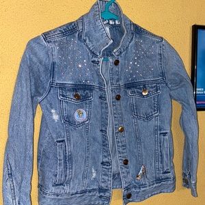 Disney Cinderella Denim Jacket Size 7/8